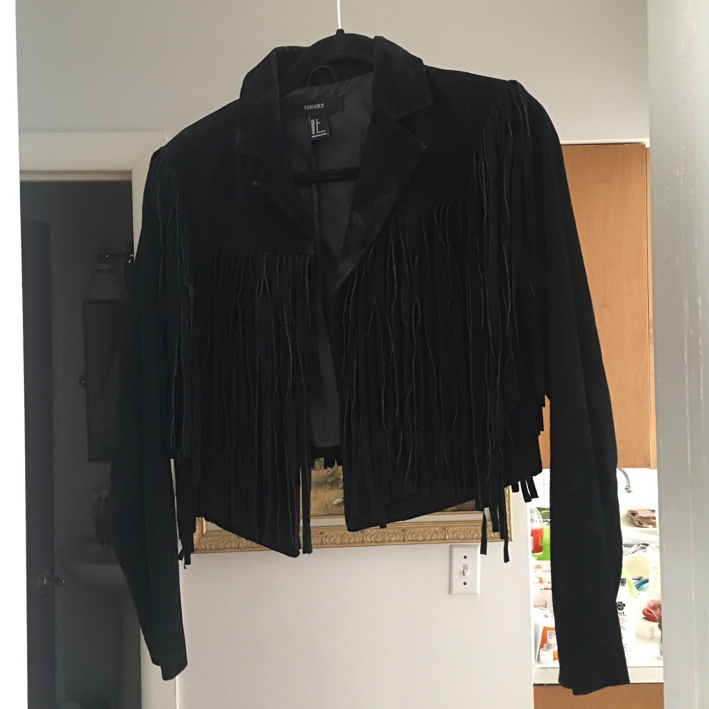 fringe jacket